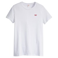 Levis Women T-shirt - Perfect Tee, Round Neck, Cotton White S (Small)