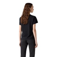 Levis Damen T-Shirt - Perfect Tee, Rundhals, Baumwolle Schwarz XS