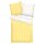 Tom Tailor Bed Linen Set - LARGE CHECK, Renforcé bed linen, reversible design, cotton Yellow/White 155x220cm