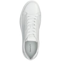 GANT Men Sneaker - MC JULIEN, lace-up shoe, trainers, low, genuine leather White EUR 42 (UK 8)
