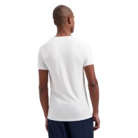 DSTREZZED Herren T-Shirt, V-Neck, 2er Pack - Eastwood, Slim Fit, Baumwolle-Viskose-Mix Weiß M