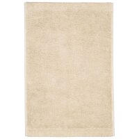 CAWÖ guest towel – Lifestyle, terry cloth, cotton, plain colour Beige 30x50cm