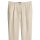 Marc OPolo Herren Hose - Osby Jogger Pleats, Chino, Leinen, Tapered, Länge 32 Beige (Grey Silk) 30W/32L