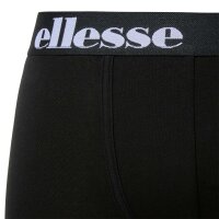 ellesse Men Boxer Shorts, 12-Pack - BARLA, Trunks, Logo Waistband, Plain Colour Black S (Small)