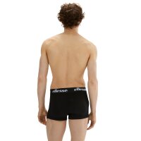 ellesse Men Boxer Shorts, 12-Pack - BARLA, Trunks, Logo Waistband, Plain Colour Black S (Small)