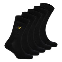 LYLE&SCOTT Mens Tennis Socks, 5-Pack - Camdyn Core...
