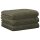 CAWÖ guest towel, pack of 3 – Lifestyle, terry cloth, cotton, plain colour Green 30x50cm
