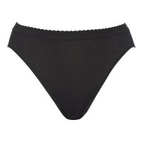 CALIDA Damen Minislip - Iconics, Brief, Baumwolle Schwarz XS (36/38)