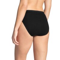 CALIDA Damen Minislip - Iconics, Brief, Baumwolle Schwarz XS (36/38)