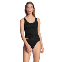 CALIDA Damen Minislip - Iconics, Brief, Baumwolle Schwarz XS (36/38)