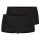 CALIDA Damen Panty-Slip 2er Pack - Natural Comfort, Regular Cut, einfarbig Schwarz XS (36/38)