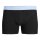 JACK&JONES Herren Boxershorts, 5er Pack - JACWESLEY SOLID TRUNKS 5 PACK, Baumwoll-Stretch Schwarz S