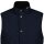 GANT Men Quilted Waistcoat - CLASSIC QUILTED VEST, zip fastening, stand-up collar Blue L (Large)