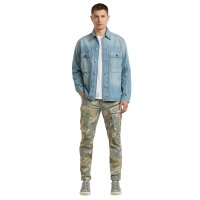 G-STAR Men Jeans - Rovic Zip 3d Regular Tapered, Army Pant, Camouflage Print, Length 32 Green/Beige 30W/32L