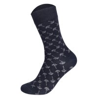 JOOP! Unisex socks, pack of 6 – Premium Essential Iconic Socks, logo, cotton blend Dark Blue 35-38 (UK 3-5,5)