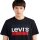 Levis Mens T-Shirt 2 pack - ‘Sportswear Logo Graphic Tee’, Round Neck, Cotton Black M (Medium)