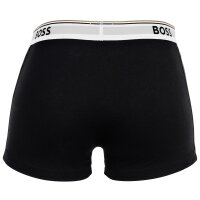 BOSS Herren Boxershorts, 3er Pack - Trunk 3P Power, Cotton Stretch, Logo, uni Schwarz (009) M