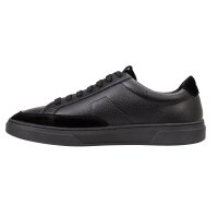 BOSS Herren Sneaker - Kieran Tenn sdtbal, Halbschuh, Echtleder, Logo Schwarz EUR 41