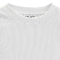 Marc OPolo Damen Tank-Top - Taillen-Raffung, Rippjersey, Slim Fit, Baumwoll-Stretch Weiß XS