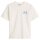 Marc OPolo Denim Herren T-Shirt, kurzarm - Rundhals, Front + Backprint Skal, Relaxed Fit Weiß (Silky White) M