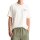 Marc OPolo Denim Herren T-Shirt, kurzarm - Rundhals, Front + Backprint Skal, Relaxed Fit Weiß (Silky White) M