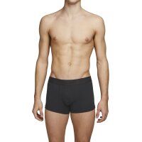 JACK&JONES Herren Boxer Shorts, 10er Pack - JACTONE IN TONE TRUNKS, Baumwoll-Stretch Schwarz S