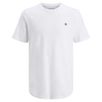 JACK&JONES Mens T-shirt, pack of 10 - JPRBLABRODY TEE CREW NECK 10PK, short sleeve, crew neck, cotton Blue/Green/Red/White S (Small)
