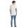 JACK&JONES Mens T-shirt, pack of 10 - JPRBLABRODY TEE CREW NECK 10PK, short sleeve, crew neck, cotton Blue/Green/Red/White S (Small)