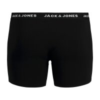 JACK&JONES Mens Boxer Shorts, 10-Pack - JACHUEY TRUNKS PLUS, Cotton Stretch Black 2XL (XX-Large)