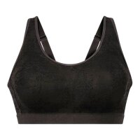 Anita (Since 1886) Womens Bralette - Essential Lace, bustier, wire-free, with cups, floral lace Black S (Small)