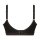 Anita (Since 1886) Womens Bralette - Essential Lace, bustier, wire-free, with cups, floral lace Black S (Small)