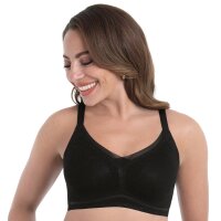Anita (Since 1886) Damen Bralette - Essential Smart, Bustier, bügellos, mit Schale, florale Spitze Schwarz S