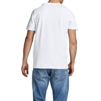 JACK&JONES Herren T-Shirt, 10er Pack - JJEORGANIC BASIC TEE O-NECK, Kurzarm, Bio-Baumwolle Schwarz/Weiß M