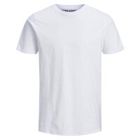 Jack & Jones Mens T-Shirt, 10-Pack - JJEORGANIC BASIC TEE O-NECK, short sleeve, organic cotton White/Navy/Black S (Small)