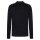 JOOP! Mens Knit Shirt - Aco, Button-Through, Cotton Blend, Chest Pocket, Solid Color Dark Blue M (Medium)