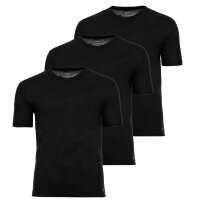 SCOTCH&SODA Mens T-shirts, 3-pack, V-neck – Ultra Soft V-neck tee, undershirt Black S (Small)