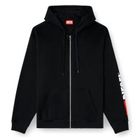 DIESEL Herren Sweatjacke - S-BOXT-ZIP-HOOD-DIV, Kapuze,...