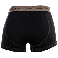 DIESEL Men Boxer Shorts, 3-pack - DAMIEN-UTLT, Trunks, Cotton Stretch, Print Black/Brown M (Medium)