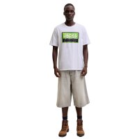 JACK&JONES Herren T-Shirts, 5er Pack - JCOLOGAN SUMMER PRINT, Rundhals, Baumwolle Rosa/Weiß/Schwarz S