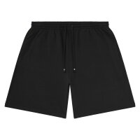 DIESEL Herren Sweatshorts - LUCAS-D-CORE, Baumwolle, einfarbig Schwarz M