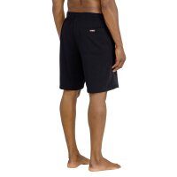 DIESEL Herren Sweatshorts - LUCAS-D-CORE, Baumwolle, einfarbig Schwarz M