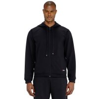DIESEL Mens Hooded Sweat Jacket - JOY-D-CORE, Cotton, Solid Color Black M (Medium)