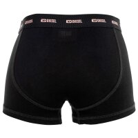DIESEL Herren Boxershorts, 3er Pack - DAMIEN-UTLT, Trunks, Cotton Stretch Schwarz/Rosa M