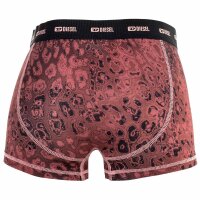 DIESEL Herren Boxershorts, 3er Pack - DAMIEN-UTLT, Trunks, Cotton Stretch Schwarz/Rosa M