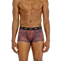 DIESEL Herren Boxershorts, 3er Pack - DAMIEN-UTLT, Trunks, Cotton Stretch Schwarz/Rosa M