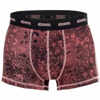 DIESEL Men Boxer Shorts, 3-pack - DAMIEN-UTLT, Trunks, Cotton Stretch Black/Light pink M (Medium)