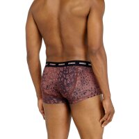 DIESEL Men Boxer Shorts, 3-pack - DAMIEN-UTLT, Trunks, Cotton Stretch Black/Light pink M (Medium)