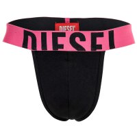 DIESEL Herren Strings, 3er Pack - FRITZ-D-POP, Logobund, Cotton Stretch Schwarz/Gelb/Blau/Pink M
