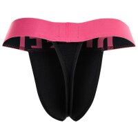 DIESEL Herren Strings, 3er Pack - FRITZ-D-POP, Logobund, Cotton Stretch Schwarz/Gelb/Blau/Pink M