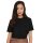 ONLY Damen T-Shirt 4er Pack - ONLONLY TEE, Rundhals, Baumwolle, einfarbig Schwarz L